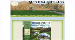 Desktop Screenshot of glenmillgolfclub.ie
